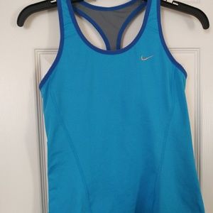NIKE DRI FIT RACERBACK TANK With BRA